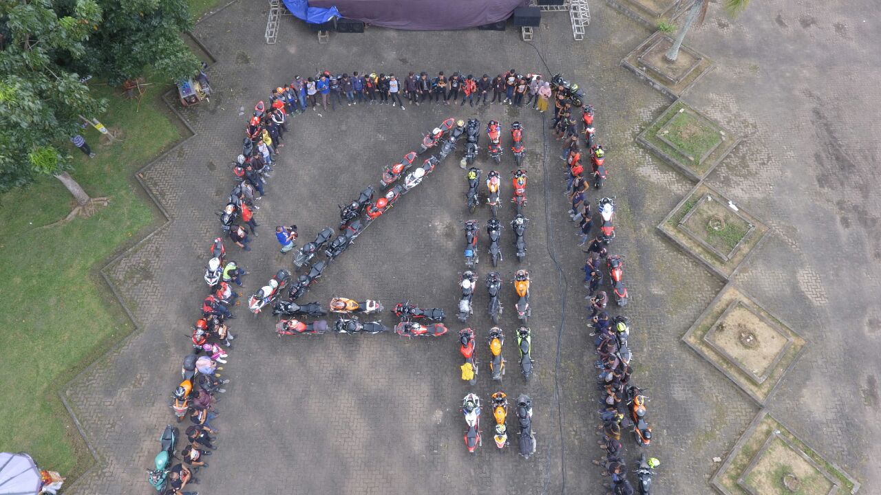 Jambore Regional 4th CBR Sumatera di Jambi Pecah