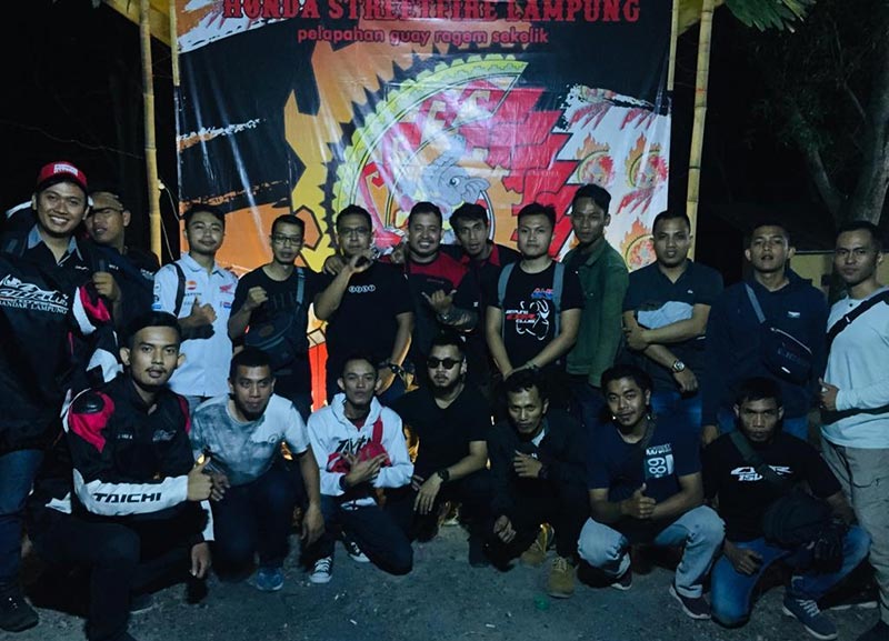Lampung CBR Club Dan CCI Bandar Lampung Kompak Hadiri Aniversary HOSFEL