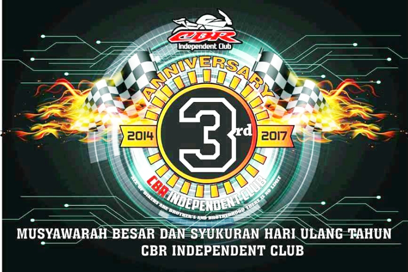 Syukuran HUT ke-3, CBR Independent Club Laksanakan Mubes