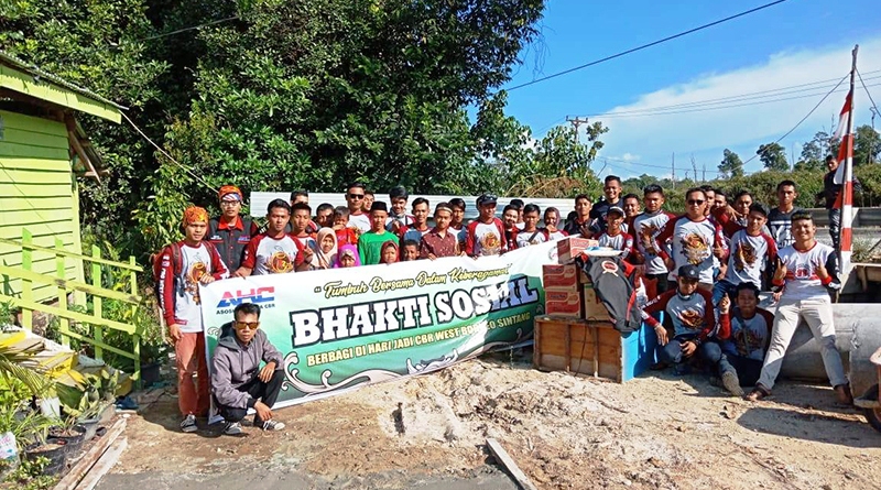 CBR West Borneo Chapter Sintang Gelar Baksos Rayakan HUT ke-2