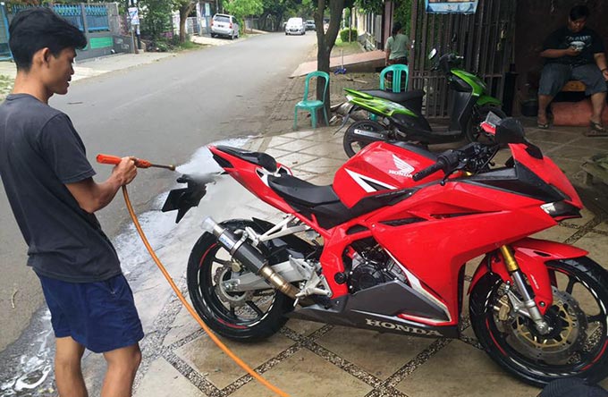 Honda CBR250RR, Ini Panduan Mencucinya