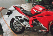 Jangan Asal Cuci Motor All New Honda CBR250RR, Coba Perhatikan Hal Ini