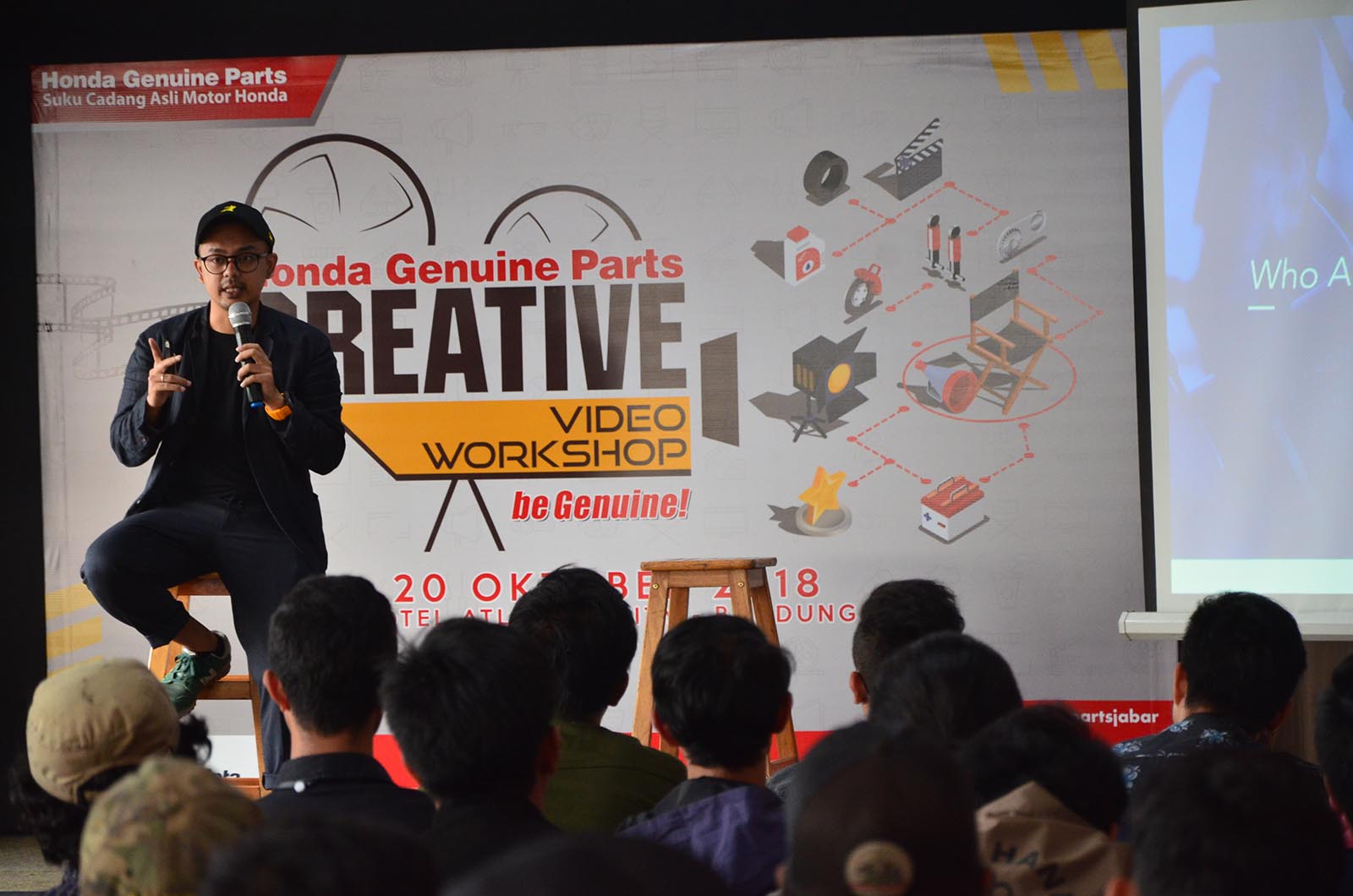 Siap Lahirkan Sineas Muda, Honda Genuine Parts Gelar Workshop Bikin Video Pendek