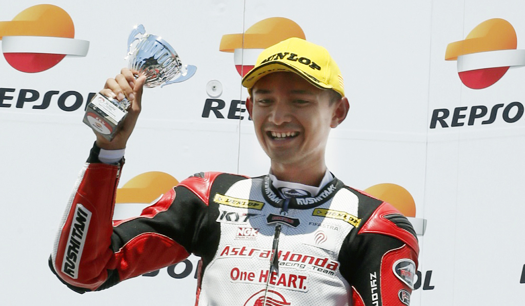 Pebalap Astra Honda, Dimas Ekky Debut di Grand Prix Moto2
