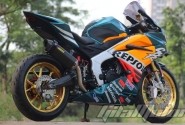 Spesial Banget Modifikasi All New Honda CBR250RR