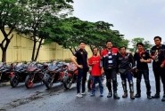 Enggan Ganggu Pengendara Lain, HCOI Medan Sunmori Ke Sirkuit Dispora Pancing