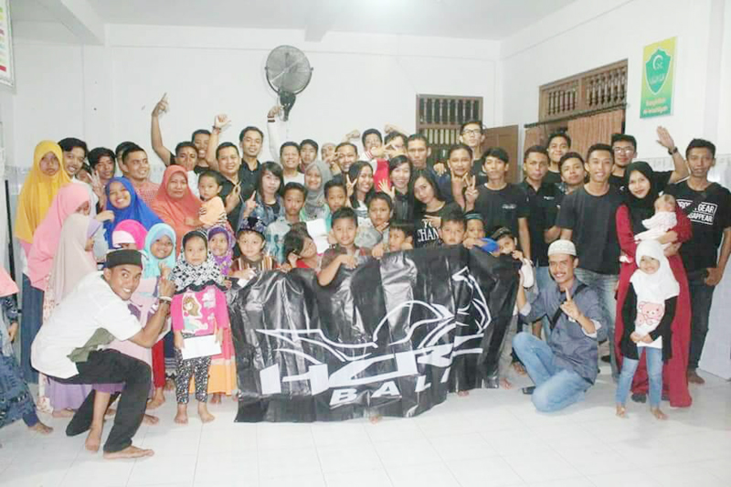 Syukuran Base Camp Baru, HCRC Bali Berbagi di Panti Asuhan