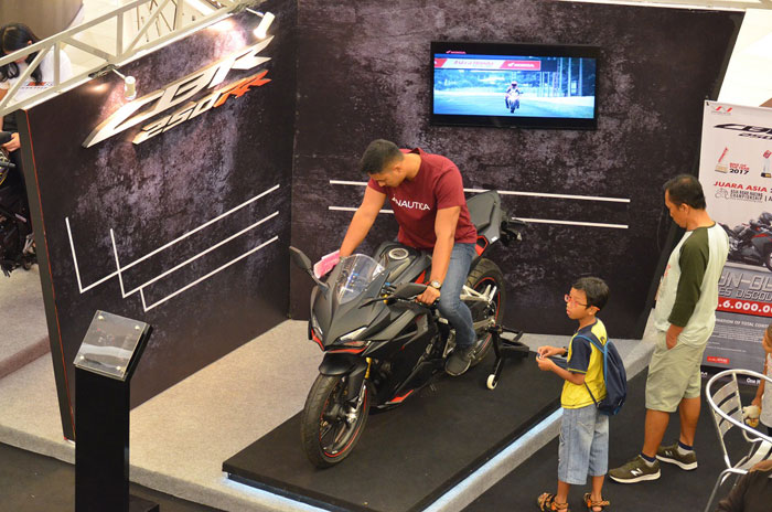 CBR 250RR Unjuk Gigi di Honda Sport Motoshow 2018 Serpong Tangerang