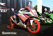 Modifikasi Honda CBR 150R Bertema Bendera Kroasia, Keren!