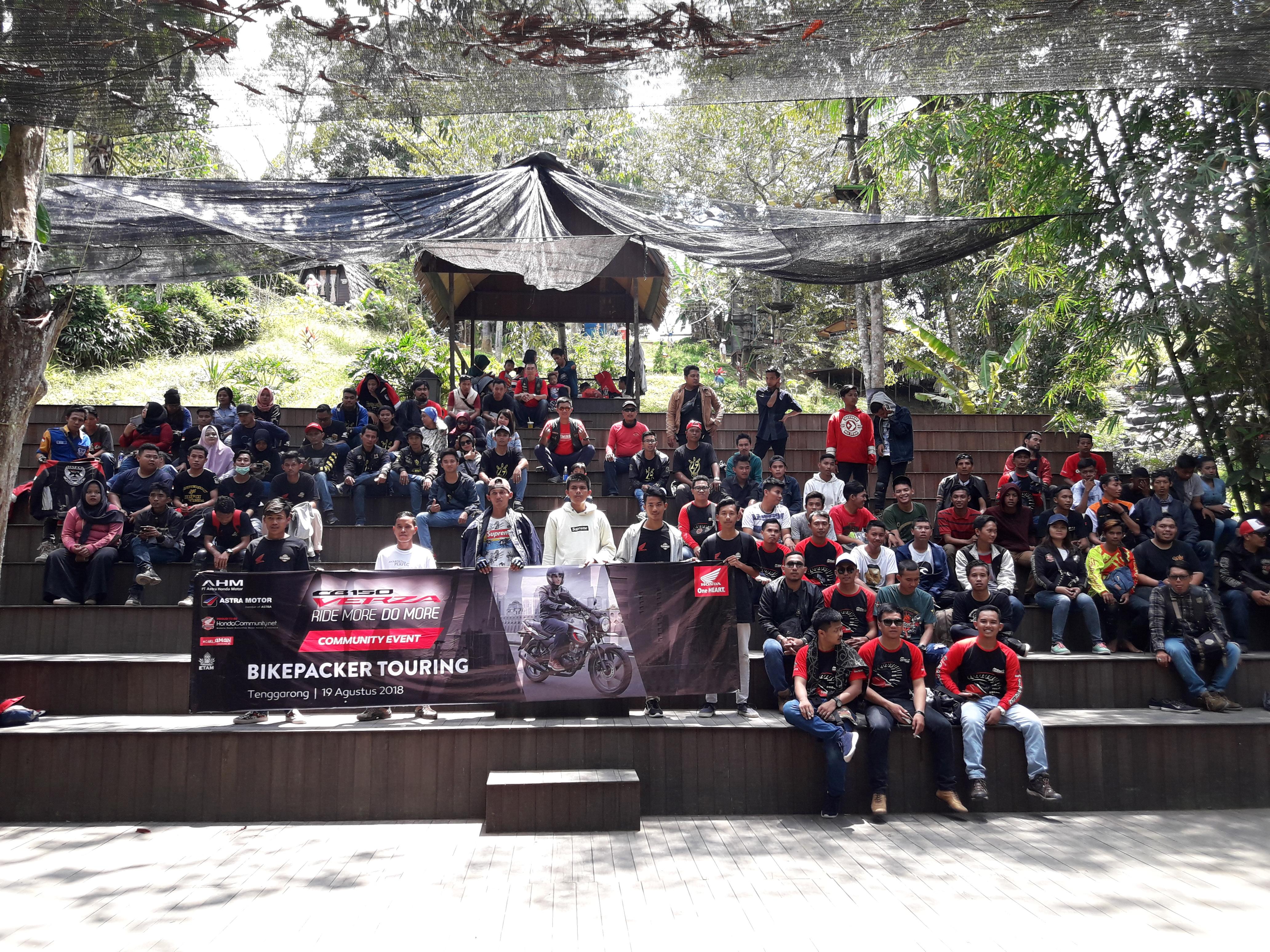 Komunitas Honda Etam Lakukan Touring Bikepacker