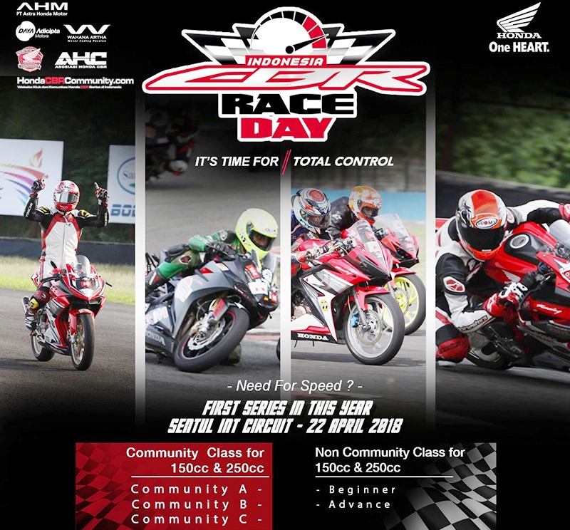 Wadahi Hobi Balap Bikers CBR, ICE Day Akan Kembali Digelar di Sentul