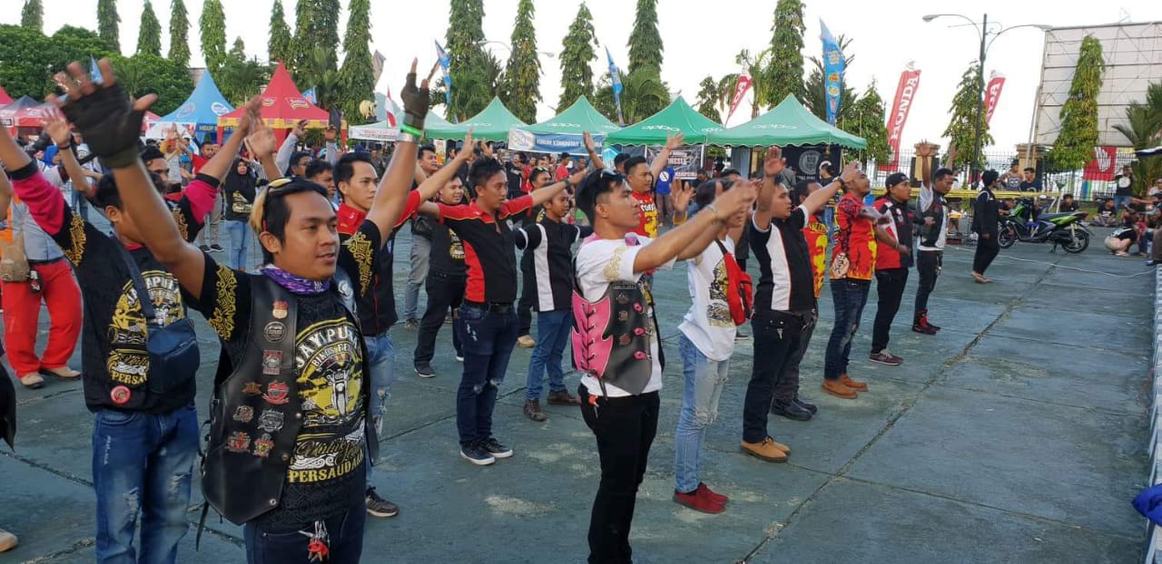 Paguyuban Honda Motor Jayapura Sukses Gelar Bikers Festival di Jayapura