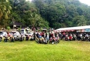 Komunitas CBR Indonesia Kopdar Wajib ke Green Canyon Karawang