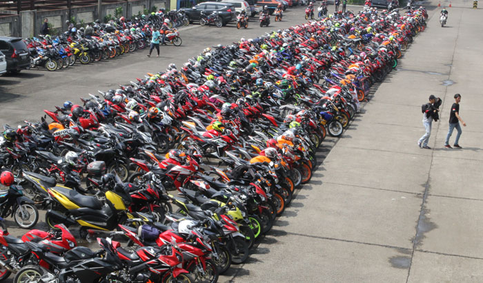 Ribuan Anggota CBR Kopdar ICE Day 2018 Seri I di Sentul