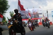 Paguyuban Honda Papua Rayakan Hut RI di Danau Love, Keren!