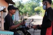 Kraksaan CBR Community, Rayakan Hari Jadi Ke-4 Dengan Bagikan Masker