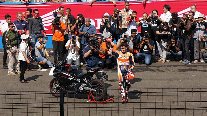 Komunitas CBR Terpukau Performa All New Honda CBR250RR di Sentul