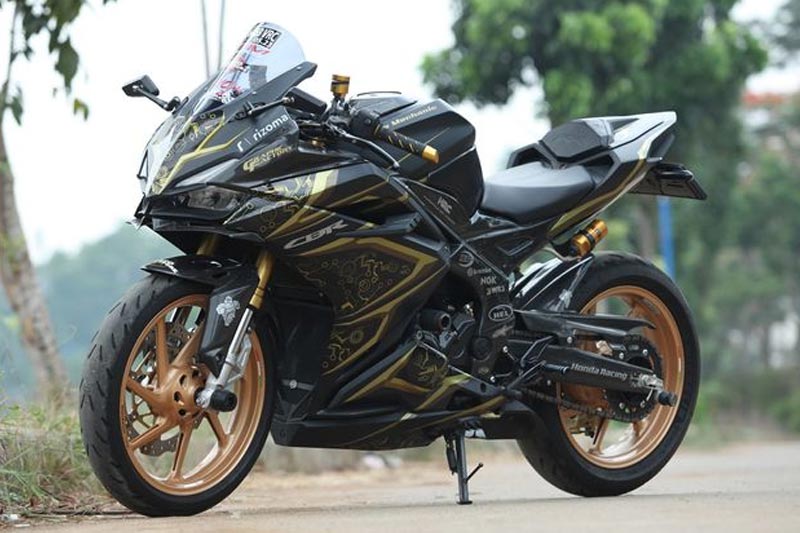 Modifikasi Honda CBR250RR, Barang Mahal Semua