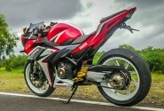 Modifikasi Honda CBR150R, Makin Kekar Dengan Kaki-Kaki Limbah Moge