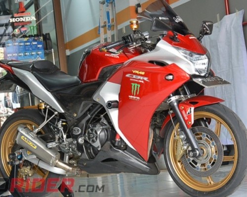 Mewah Banget Modifikasi Honda CBR250R