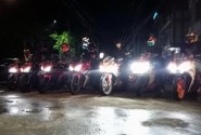 Tiga Komunitas Honda CBR Samarinda Uji LED Dengan Night Ride
