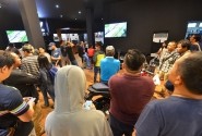 Antusiasme Nonton MotoGP di Booth Honda