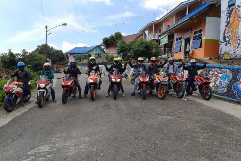 Mengobati Kerinduan, Palembang CBR Club Gelar Touring Wisata