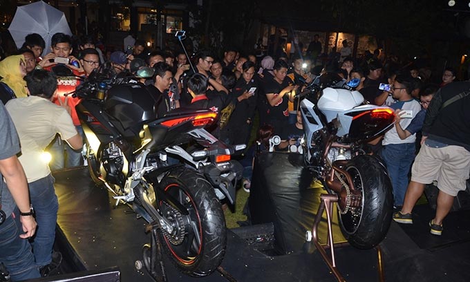 Premiere Night Gathering Bandung, Lihat Wujud All New Honda CBR250RR Dari Dekat