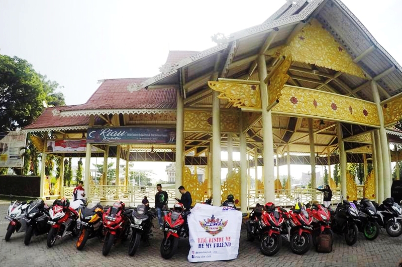 Riau CBR Club Gelar Family Gathering Sekaligus Pelantikan Anggota Baru