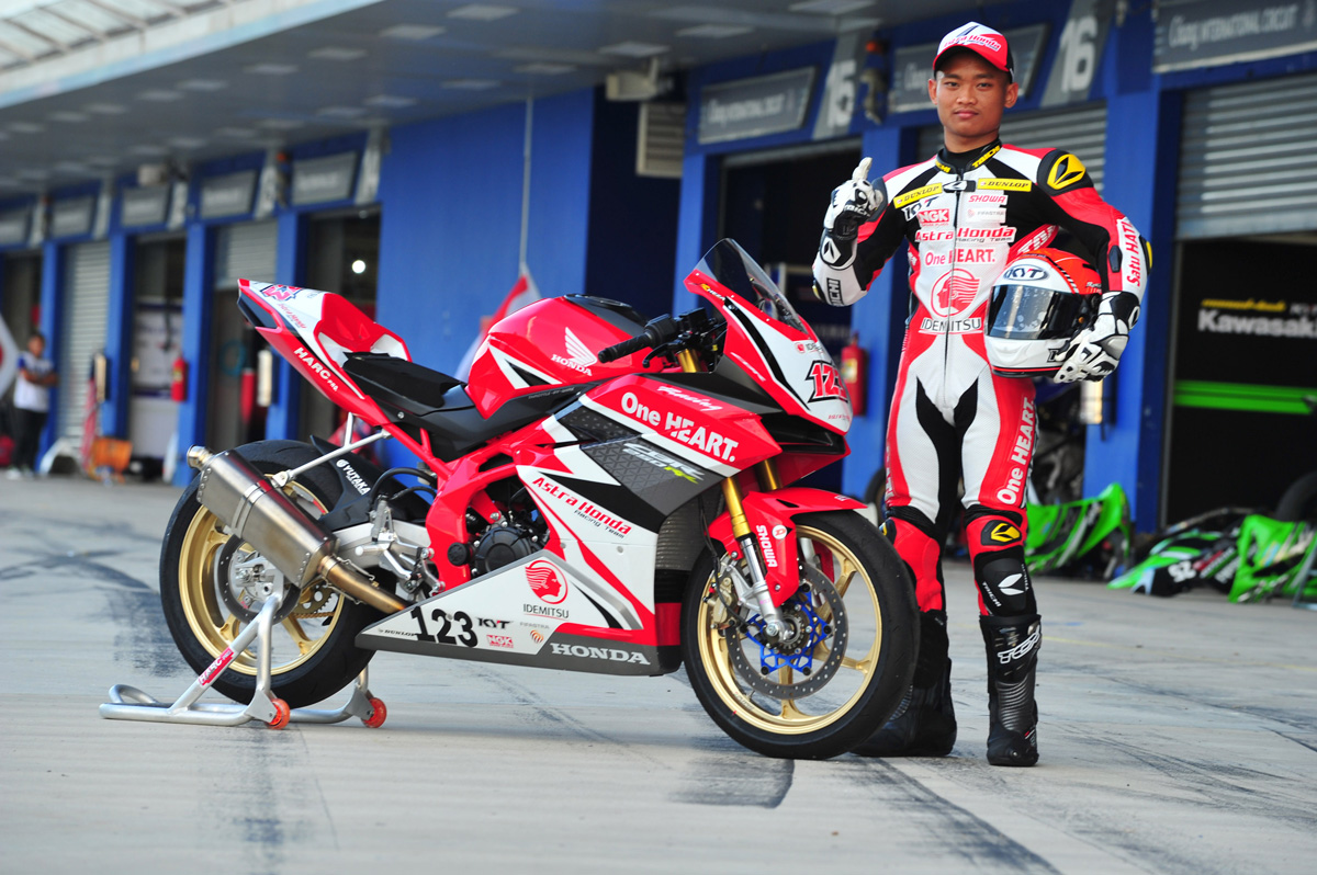 Performa Honda CBR 250RR di Mata Rheza Danica Pebalap AHRT
