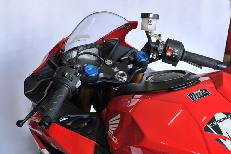Bikin Posisi Setang CBR250RR Lebih Nyaman