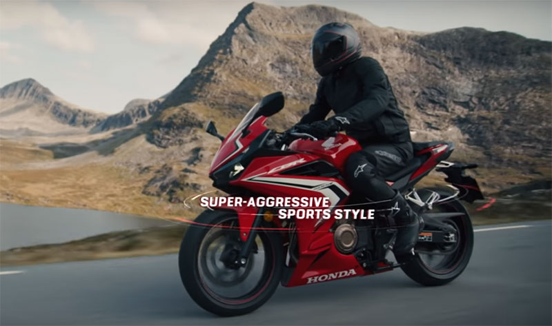 Performa dan Tampilan Baru Honda CBR500R Dalam TVC