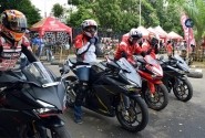 Paguyuban Honda Banten Rasakan Adrenalin All New Honda CBR250RR di Track Day