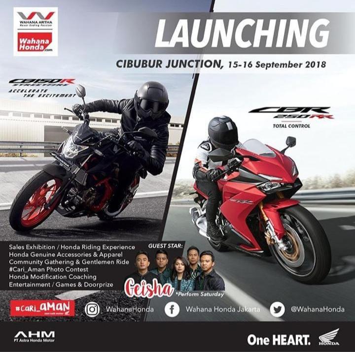 Wahana Gelar Lounching Regional Honda CBR 250RR Terbaru