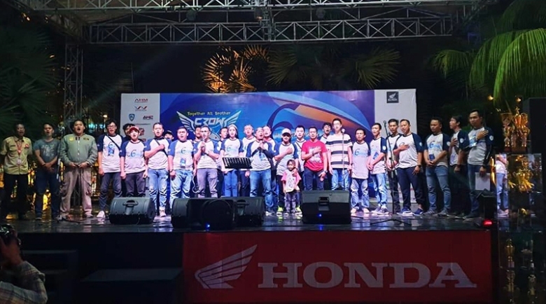 CROW Tangerang Rayakan HUT ke-6 Ajak Bikers Ikut Selamatkan Bumi