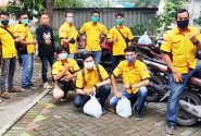 Baksos CCI Gresik Lawan Virus Corona Bagikan Masker dan Hand Sanitizer