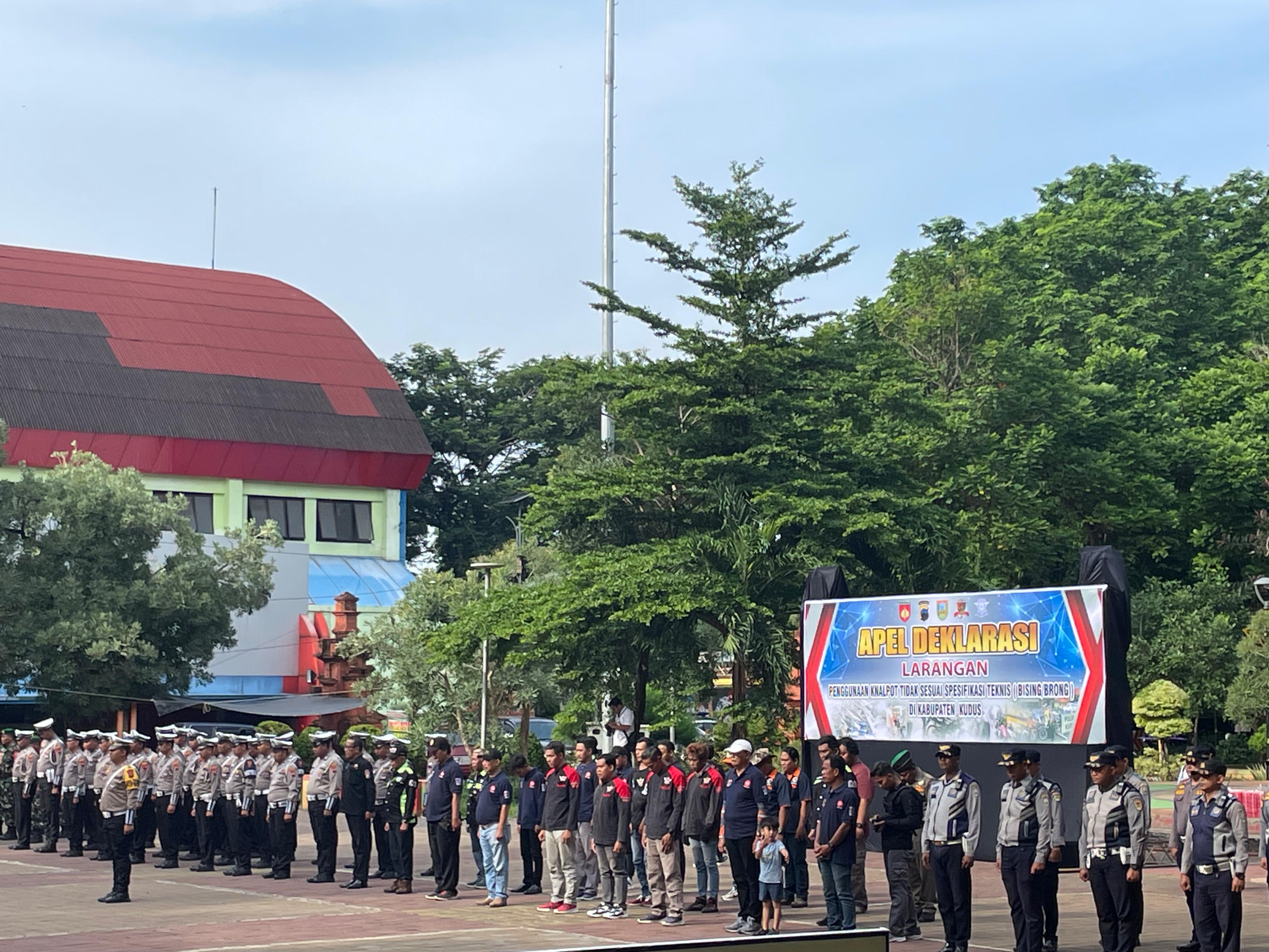 ARC KUDUS HADIRI DEKLARASI ZERO KNALPOT BRONG!