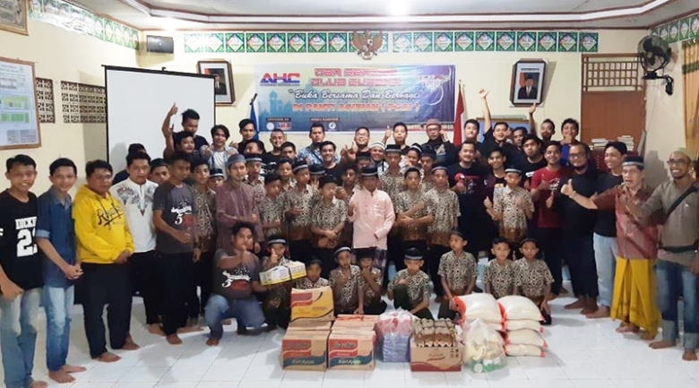 Peduli Anak Yatim, CBR Series Club Sumbar Gelar Baksos di PGAI 
